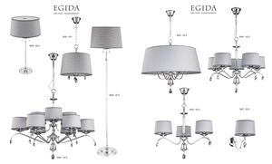 Jupiter 1603 - EG 3 CH - Lampadario di cristallo EGIDA 3xE27/60W