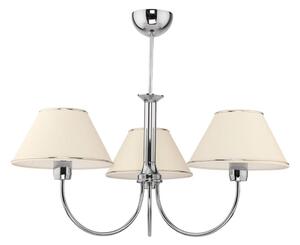 Jupiter 1579 - BG 3 CH - Lampadario a sospensione con supporto rigido BEGAMO 3xE27/60W
