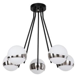 Jupiter 1715 - Lampadario a sospensione ELFA 5xE14/40W/230V cromo