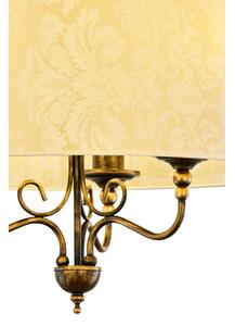 Jupiter 1749 - Lampadario a sospensione con catena SOFIA 3xE27/60W/230V