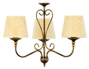Jupiter 1750 - Lampadario a sospensione con catena SOFIA 3xE27/60W/230V