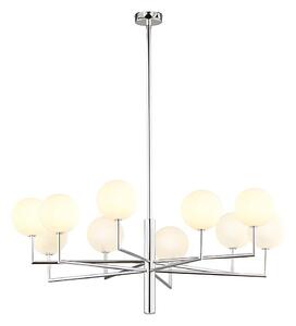 Jupiter 1936 - Lampadario su palo FEME 10xG9/40W/230V cromo lucido