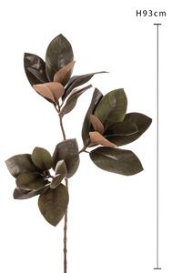 Ramo con Foglie di Magnolia Artificiale Altezza 91 cm Verde