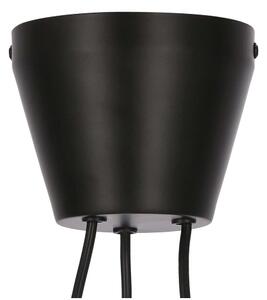 Lampadario a sospensione con filo MORE 3xE27/40W/230V nero