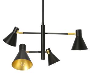 Lampadario a sospensione con supporto rigido LESS 4xE14/40W/230V