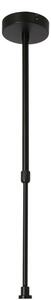 Lampadario a sospensione con supporto rigido LESS 4xE14/40W/230V