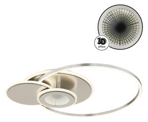 Globo 68278-24 - LED dimmerabile plafoniera BELTRAN LED/24W/230V argento + telecomando