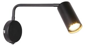 Lampada da muro TINA 1xGU10/15W/230V nera