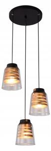 Lampadario su filo FRESNO 3xE27/60W/230V