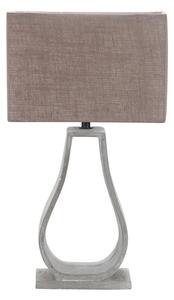 Lampada da tavolo FEMO 1xE14/40W/230V beige/grigio