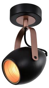 Luce Spot ANICA 1xE14/40W/230V nero/rame