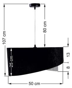 Lampadario a sospensione con filo GALAXY 1xE27/60W/230V