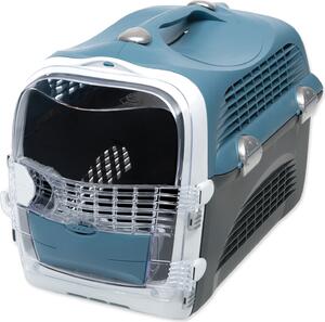 Scatola di trasporto Catit Cabrio Carrier 53 x 27 x 40,5 cm blu-grigio