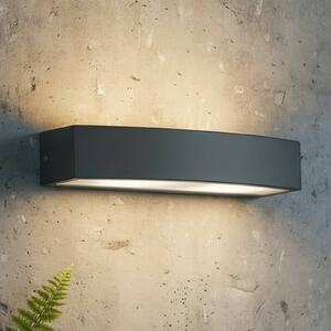IDEAL LUX Applique da esterni Andromeda, dimmerabile, Nero, Bagno, Alluminio, Moderno, Applique da esterni