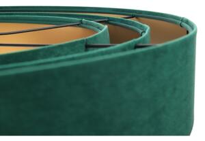 Lampadario su corda TRINITI 1xE27/60W/230V verde/oro