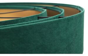 Lampadario su corda TRINITI 1xE27/60W/230V verde/oro