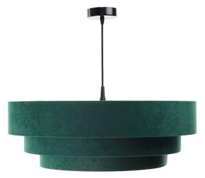 Lampadario su corda TRINITI 1xE27/60W/230V verde/oro