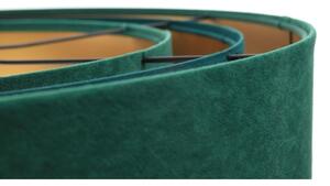 Lampadario su filo TRINITI 1xE27/60W/230V verde/oro