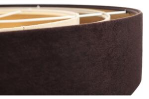 Lampadario su filo TRINITI 1xE27/60W/230V marrone/beige/oro
