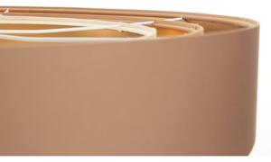 Lampadario su filo TRINITI 1xE27/60W/230V beige/oro