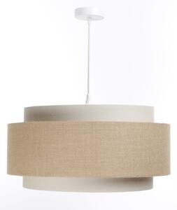 Lampadario a sospensione con filo DOBLO 1xE27/60W/230V beige/color crema