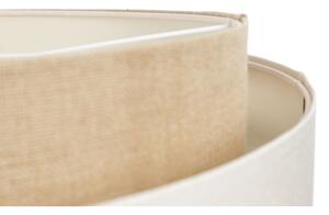 Lampadario a sospensione con filo DOBLO 1xE27/60W/230V color crema/beige