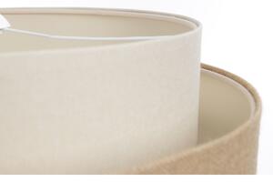 Lampadario a sospensione con filo DOBLO 1xE27/60W/230V beige/color crema