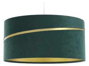 Lampadario a sospensione con filo SWING 1xE27/60W/230V verde/oro