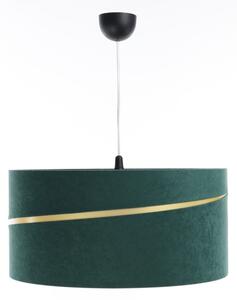 Lampadario a sospensione con filo SWING 1xE27/60W/230V verde/oro