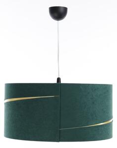 Lampadario a sospensione con filo SWING 1xE27/60W/230V verde/oro