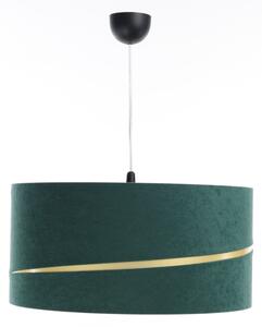 Lampadario a sospensione con filo SWING 1xE27/60W/230V verde/oro