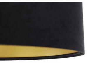 Lampadario a sospensione con filo SWING 1xE27/60W/230V nero/grigio/oro