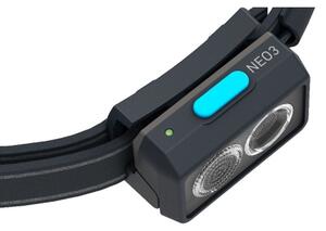 Ledlenser NEO3 - Lampada frontale LED dimmerabile LED/3xAAA IP54 400 lm 20 h blu