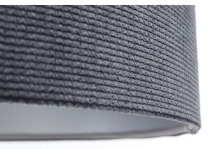 Lampadario a sospensione con filo TWIST 1xE27/60W/230V nero/grigio/argento