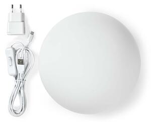 Nedis WIFILM10CWT - Lampada da tavolo LED RGBW dimmerabile SmartLife LED/5W/5V Wi-Fi