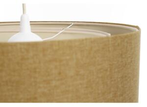 Lampadario a sospensione con filo BOHO TRINITI 1xE27/60W/230V marrone