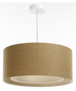 Lampadario a sospensione con filo BOHO TRINITI 1xE27/60W/230V marrone