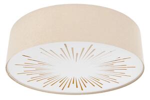 Plafoniera RAYS 2xE27/60W/230V diametro 40 cm beige