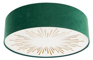 Plafoniera RAYS 2xE27/60W/230V diametro 60 cm verde