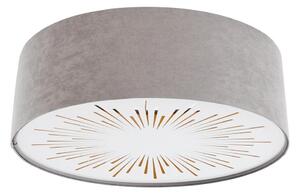 Plafoniera RAYS 2xE27/60W/230V diametro 40 cm grigio