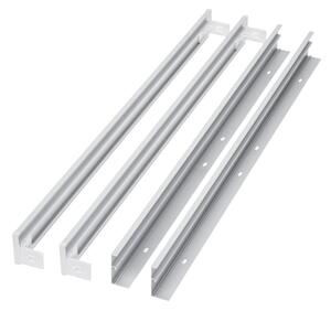 Cornice in metallo per l'installazione di pannelli LED 600x600 mm bianco