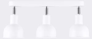 Sollux SL.1315 - Faretto ELBA 3xE27/15W/230V bianco