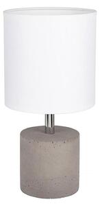 Spot-Light 6091936 - Lampada da tavolo STRONG ROUND 1xE27/25W/230V calcestruzzo