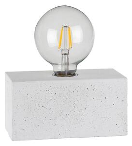 Spot-Light 7370937 - Lampada da tavolo STRONG DOUBLE 1xE27/25W/230V calcestruzzo