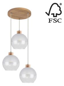 Lampadario a sospensione con filo LINEA 3xE27/60W/230V