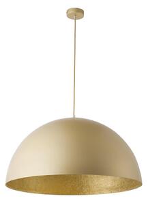 Lampadario a sospensione con filo SFERA 1xE27/60W/230V diametro 50 cm oro