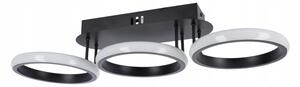 Plafoniera LED dimmerabile LED/30W/230V 3000-6500K nero Wi-Fi Tuya + telecomando