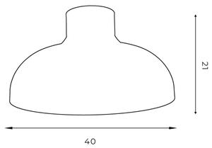 Lampadario a plafone BASCA 1xE27/60W/230V