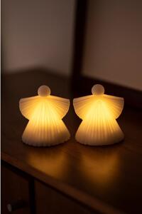 Decorazioni luminose bianche in set di 2 pezzi ø 9 cm Asta - Sirius