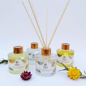 Profumatore Con Bastoncini Diffusori, Citronella E Limone